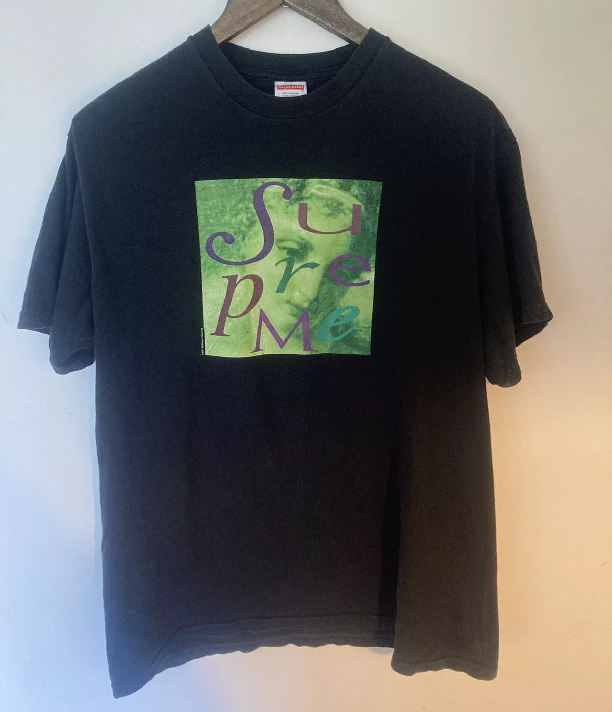 T shirt streetwear noir Supreme Venus taille moyenne FW17 NYC 2017