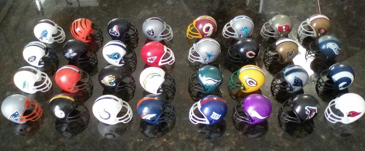 Mini football helmet collection 2025