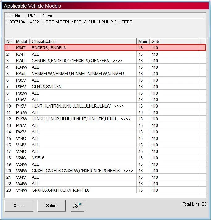 4D56 2.5D Alternator Vacuum Pump Oil Feed Hose for Mitsubishi Pajero 90-04 L200 - Image 4 of 4