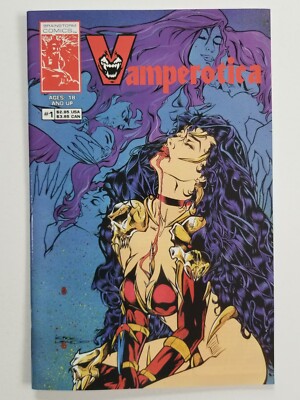 Vamperotica #1 (1994 Brainstorm Comics) 3rd Printing ~ VF+ Combine Shipping