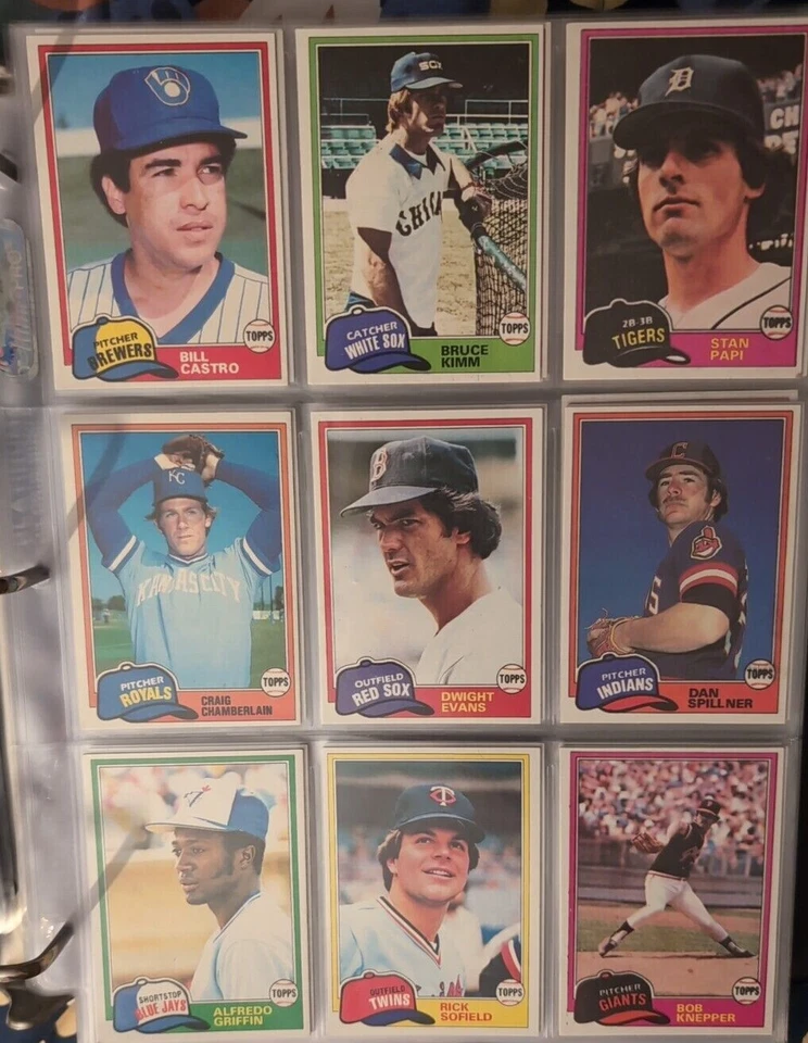 1981 Topps 251-500 base cards Pick from drop down list - Image 2 of 2