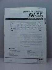 Yamaha AV-55 Original Service Manual Free Shipping
