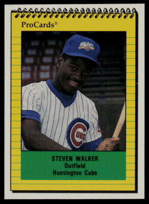 1991 ProCards Steven Walker Huntington Cubs