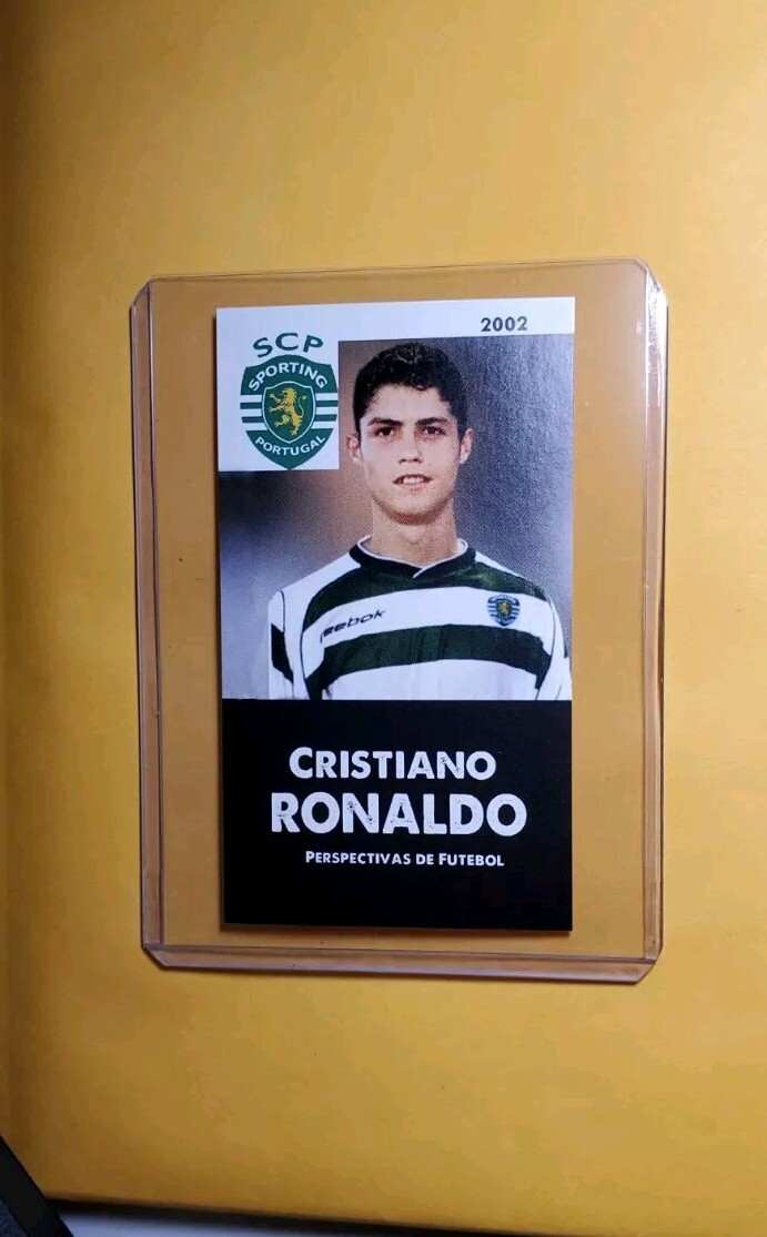 Football Futures rookie 2002 SCP Perspectivas de Futbol CRISTIANO RONALDO