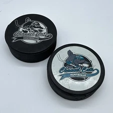 HUNTSVILLE CHANNEL CATS HOCKEY PUCK CHL ECHL SEHL SHL SPHL HAVOC Lot