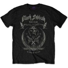 Image of Black Sabbath-The End Tour-Mushroom Cloud-3X Black t-shirt