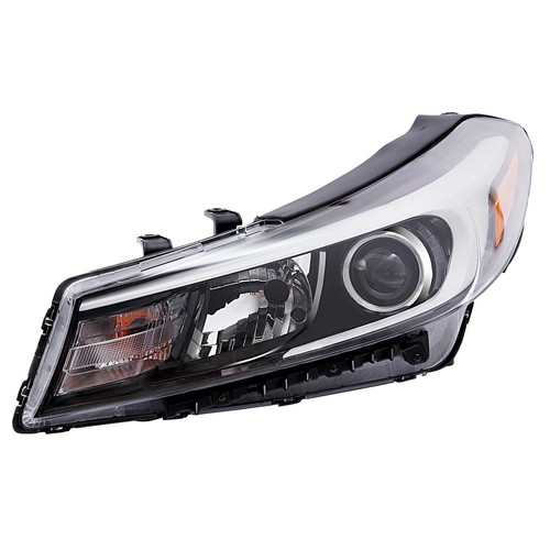 Front For 2017 2018 Kia Forte Driver Left LH Halogen Headlights Chrome