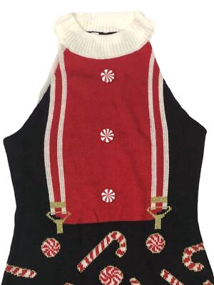 christmas sweater vest dress Christmas Sweater Vest Dress