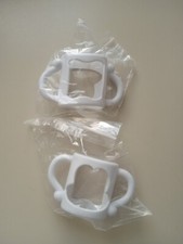 2pcs Silicone Feeding Bottle Handle Universal Wide Mouth Feeder Holding Handle