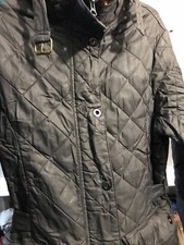 John Partridge Ladies Quilted Jacket- Black- Size Xs