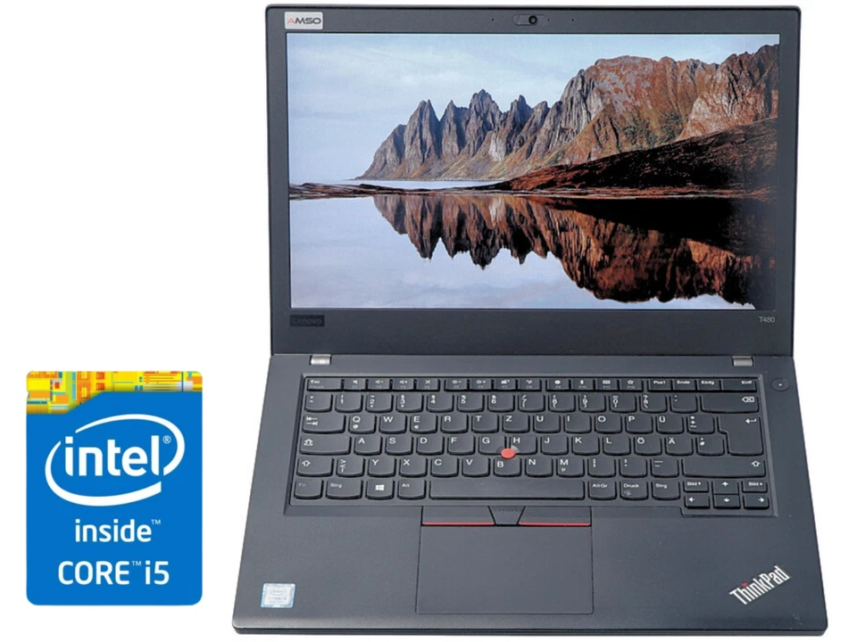 Touch Lenovo ThinkPad T480 i5-8350U 8/16/32GB - 256/512/1024GB SSD FullHD Win 11 - Bild 3 von 4