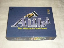 2007 MAYFAIR GAMES #463 ALIBI THE WHODUNIT CARD GAME COMPLETE 