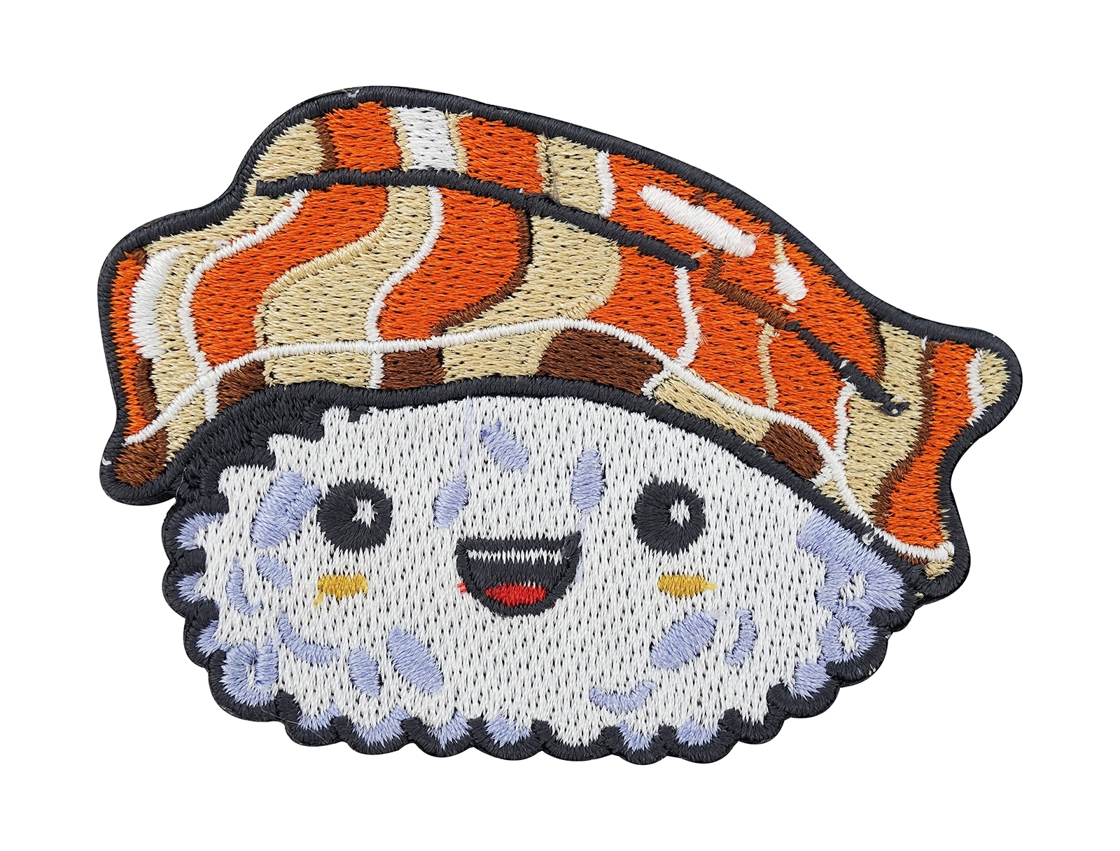 Süßes Kawaii Sushi Tunfisch Nigiri Patch zum Aufbügeln | Asiatisches Essen
