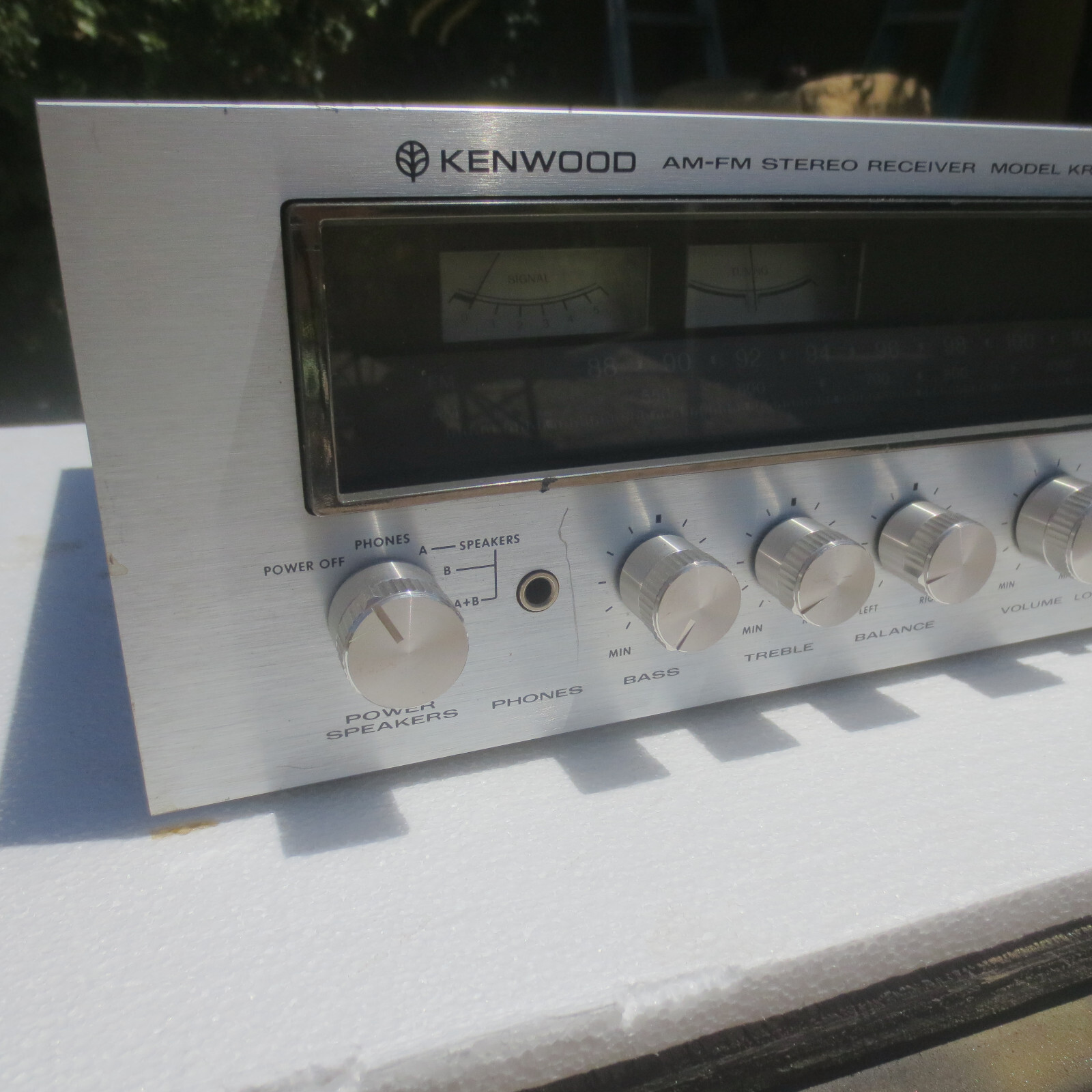 Vintage Kenwood Stereo Receiver Model KR4070 Working! eBay