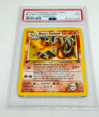 Blaine's Charizard 2/132 Gym Challenge Holo for sale online | eBay
