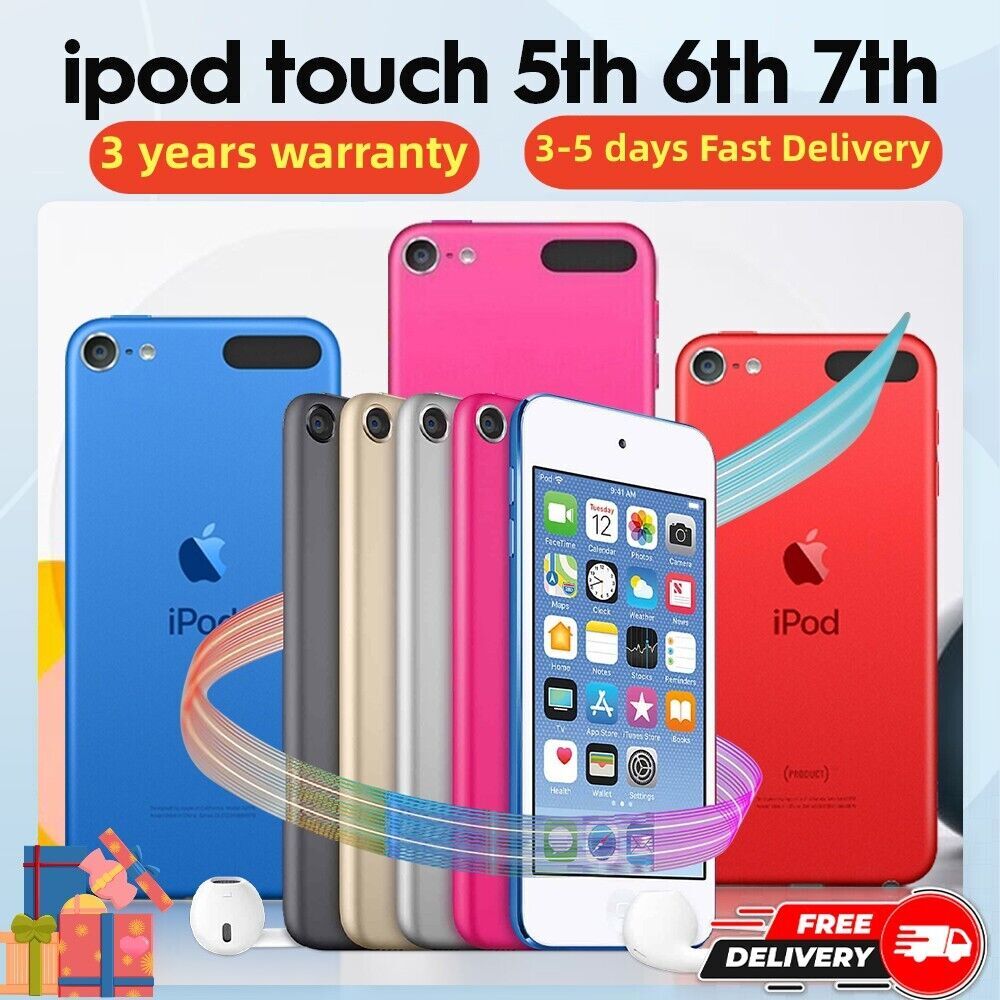 Apple iPod Touch 6th 7th Generation 32GB 64GB 128GB 256GB MP3 Game