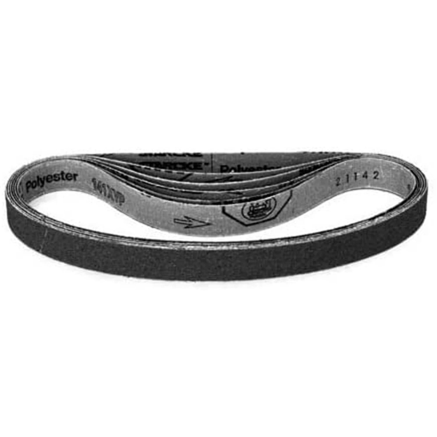 1 2 Inch X 18 Inch Silicon Carbide Sanding Air File Belts (48 Pack  320 Grit)
