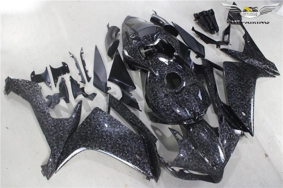 Carenado de fibra de carbono forjado MS para carrocería de plástico Yamaha YZF R1 2007-2008 n01 Foto 2 de 4