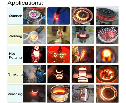 15KW Single Phase High Frequency Induction Heater Furnace Melting 30-100KHz 220V - Picture 8 of 8