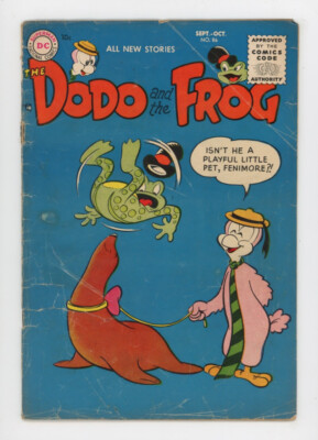 Dodo and the Frog 86 trained seal cover, cheap! Cover detached
