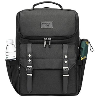 YALUNDISI Vintage Backpack Travel Laptop Backpack with usb  display picture 3