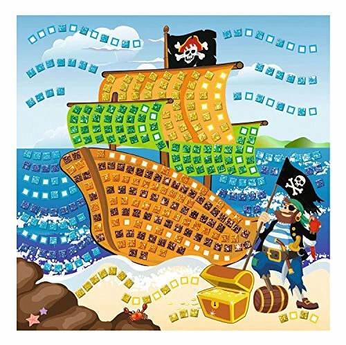 URSUS Moosgummi-Mosaik ´Glitter Pirat´ (4008525202066) (8420005)