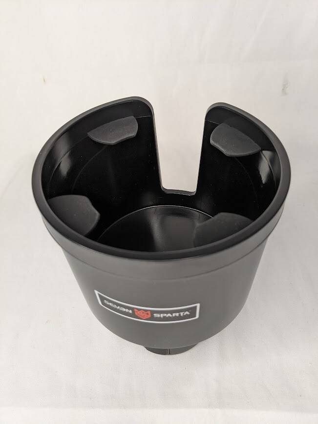 Upgraded Car Cup Holder Expander Adapter with Adjustable Base- black