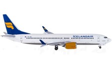1:400 Aeroclassics ICELANDAIR BOEING 737 MAX 8 Passenger Airplane Diecast Model
