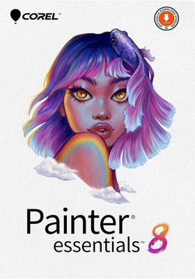 Corel Painter Essentials 8 | 1 PC/Mac |Dauerlizenz|Code per eMail & Chat |ESD
