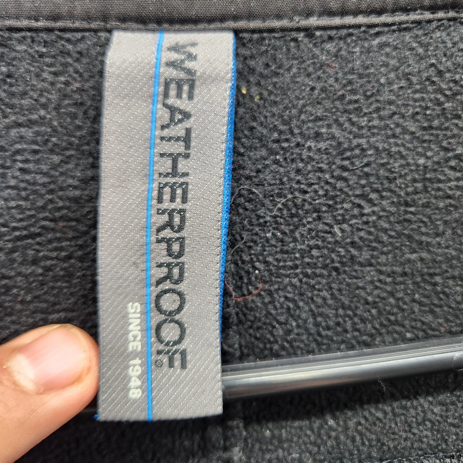 Weatherproof Jacket Mens 2XL Black Softshell Fleece Lined Zip Pockets Casual image 9