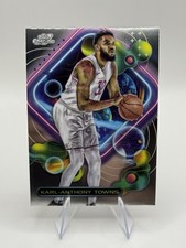 2023-24 Topps Chrome Cosmic #74 Karl-Anthony Towns Minnesota Timberwolves Card