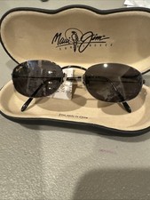 Maui Jim Bikini MJ 507 02 Titanium Sport Frame - Grey Polarized NWOT NEW