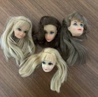 Lot Of 4 Vintage Mod Barbie And Pj Doll Heads