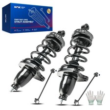 KAX Rear Complete Strut  Coil Spring Assembly Sway Bar Link Stabilizer for 2...
