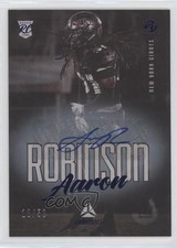 2021 Panini Luminance Rookie Blue Auto 18/50 Aaron Robinson #195 Auto 0v0