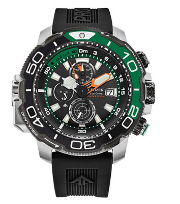 Citizen Eco-Drive Men's Promaster Aqualand Green/Black Bezel    BJ2168-01E