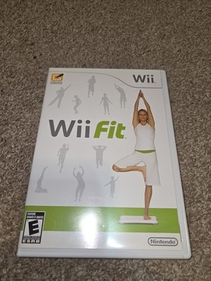 Nintendo Wii Fit 2008 Complete in Box with Case, Disc, Manual, and Inserts