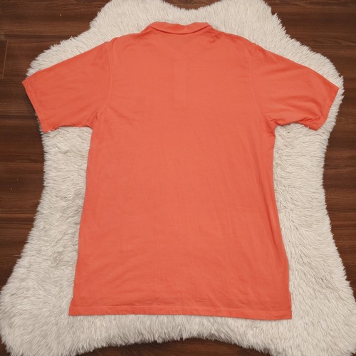 B. Draddy Sport Men's Large Copperhead Innisbrook Golf Pink Polo Pima Cotton - Picture 2 of 6