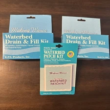 Waterbed Drain & Fill Kit (2) + Multi-Purpose patch kit  By R.P.S. Products Inc.