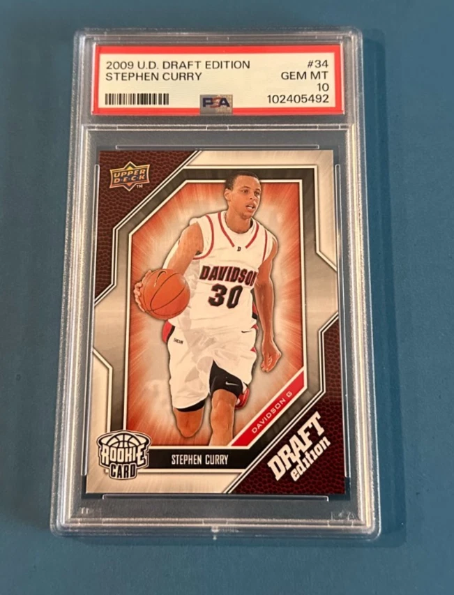 Upper Deck Stephen Curry Basketball Sports Trading Cards