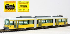 HÖDL 3-teilige Berliner Straßenbahn Adtranz AEG BVG ohne Motor, 1:87/ H0 [E#5]