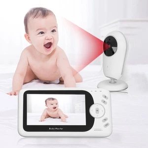 Moniteur vidéo de bébé 4.3in HD Écran avec 2-Way Audio pour les nourrissons Recommandé