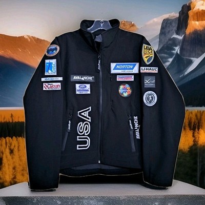 USA Olympic Luge Team   Athlete Worn Luge Training Jacket   Lake Placid