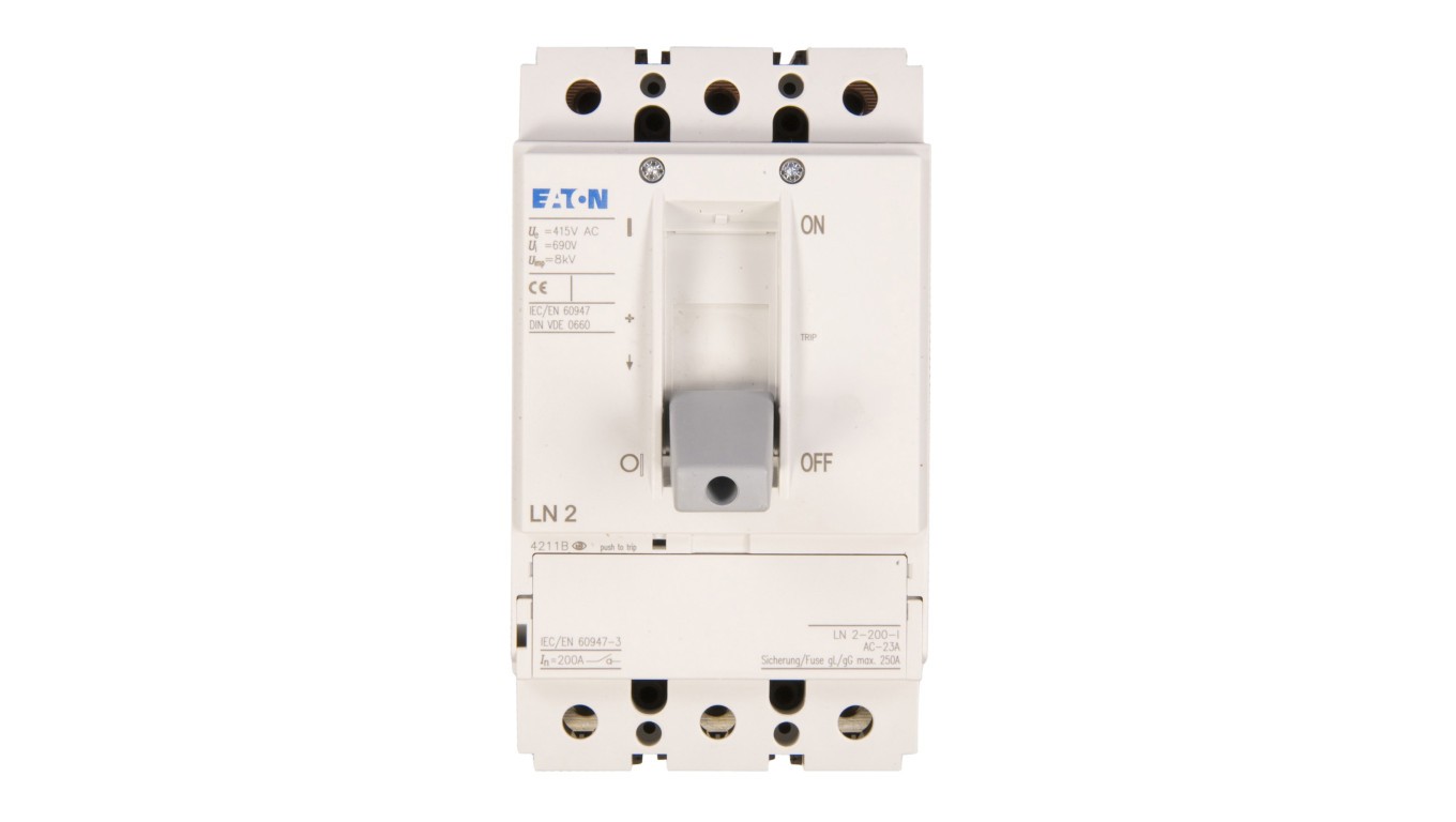 Circuit Breaker 3P 200A LN2-200-I 112003 LZM, NZM, LN, N, PN