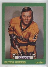 1973-74 O-Pee-Chee Light Back Butch Goring #155 0s5