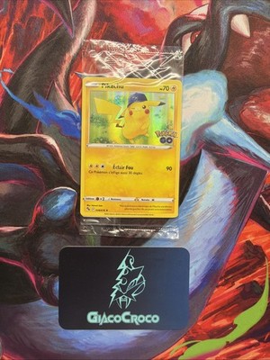 Pokemon Go Promo Karte Pikachu 028/078 Neu Französisch VF FR Sealed 2022 Blister