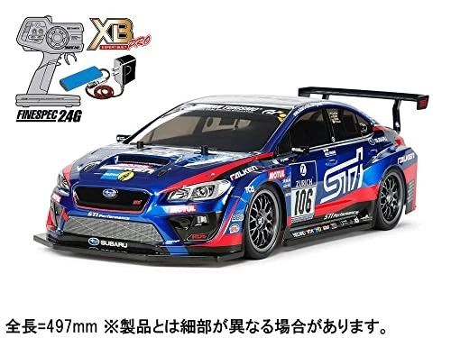 Tamiya 57907 1/10 XB Series No. 207 SUBARU WRX STI NBR Challenge RTR TI - Image 2 of 3
