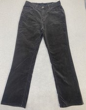 Calvin Klein Jeans Bootcut Pants Women s 10 Brown Corduroy