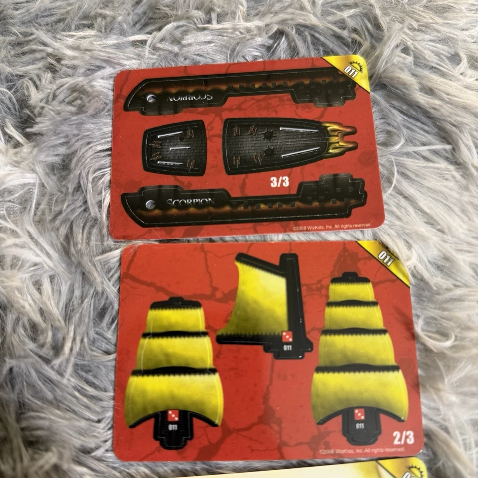 SCORPION Rise Of The Fiends Pirates Wizkids CSG Pocketmodel 011 - Image 3 of 3