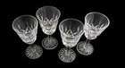 4 Waterford Crystal Cordial Glasses Clear Cut Lismore Pattern Miniature 3.75” — photo 3